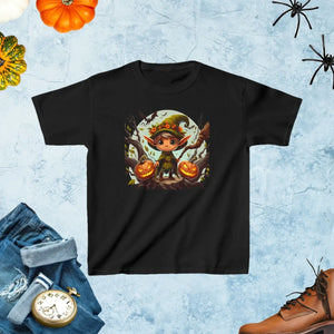 Mischievous Sprite Dogoween Kids Tee - Halloween - Dipaliz - T-shirts - Xs