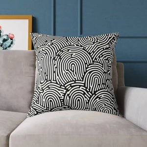 Modern Abstract Pattern Square Pillow Cozy Accent Piece Dipaliz - Throw Pillows