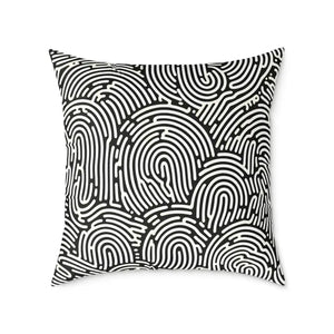 Modern Abstract Pattern Square Pillow Cozy Accent Piece - Dipaliz - Throw Pillows