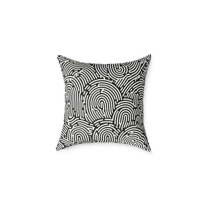 Modern Abstract Pattern Square Pillow Cozy Accent Piece - Dipaliz - Throw Pillows