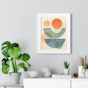Modern Abstract Wall Art Boho Style Print by Dipaliz - White / 11’’ x 14’’ - Prints