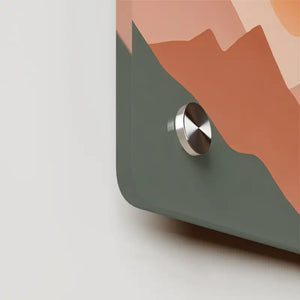 Abstract Sunset Landscape Modern Acrylic Wall Art - Dipaliz - Prints