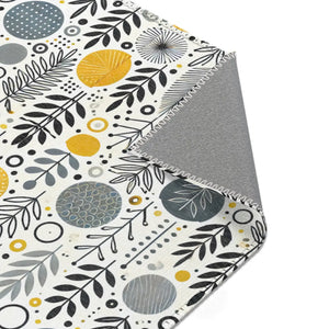 Bohemian Area Rug – Yellow Geometric Patterns - Dipaliz - Rugs