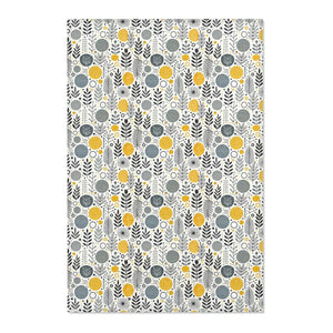Bohemian Area Rug – Yellow Geometric Patterns - Dipaliz - Rugs
