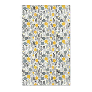Bohemian Area Rug – Yellow Geometric Patterns - Dipaliz - Rugs