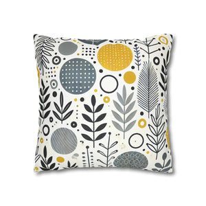 Vibrant Spun Polyester Square – 18x18 Eco Soft - Dipaliz - Pillowcases & Shams