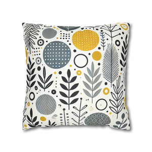 Vibrant Spun Polyester Square – 18x18 Eco Soft - Dipaliz - Pillowcases & Shams
