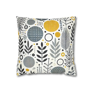 Vibrant Spun Polyester Square – 18x18 Eco Soft - Dipaliz - Pillowcases & Shams
