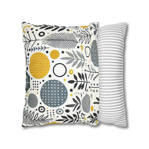 Vibrant Spun Polyester Square – 18x18 Eco Soft - Dipaliz - Pillowcases & Shams