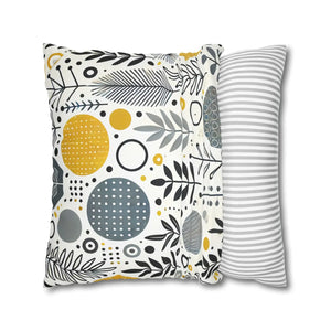 Vibrant Spun Polyester Square – 18x18 Eco Soft - Dipaliz - Pillowcases & Shams