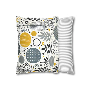 Vibrant Spun Polyester Square – 18x18 Eco Soft - Dipaliz - Pillowcases & Shams