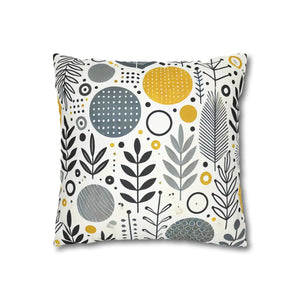 Vibrant Spun Polyester Square – 18x18 Eco Soft - Dipaliz - Pillowcases & Shams