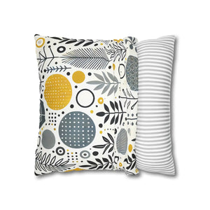 Vibrant Spun Polyester Square – 18x18 Eco Soft - Dipaliz - Pillowcases & Shams