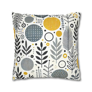 Vibrant Spun Polyester Square – 18x18 Eco Soft - Dipaliz - Pillowcases & Shams