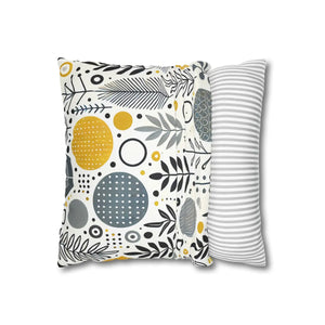 Vibrant Spun Polyester Square – 18x18 Eco Soft - Dipaliz - Pillowcases & Shams