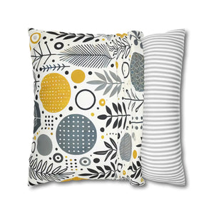 Vibrant Spun Polyester Square – 18x18 Eco Soft - Dipaliz - Pillowcases & Shams