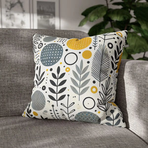 Vibrant Spun Polyester Square – 18x18 Eco Soft - Dipaliz - Pillowcases & Shams