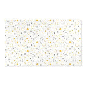 Modern Circle Rug - Vibrant Area Decor Energy - Dipaliz - 60’’ × 36’’ - Rugs