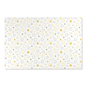 Modern Circle Rug - Vibrant Area Decor Energy - Dipaliz - 72’’ × 48’’ - Rugs