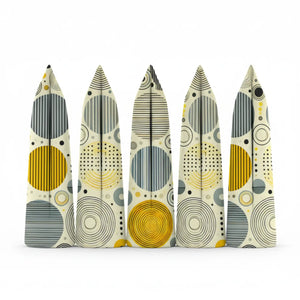 Modern Circle Design Napkins – Vibrant Table Decor - Dipaliz - Cloth