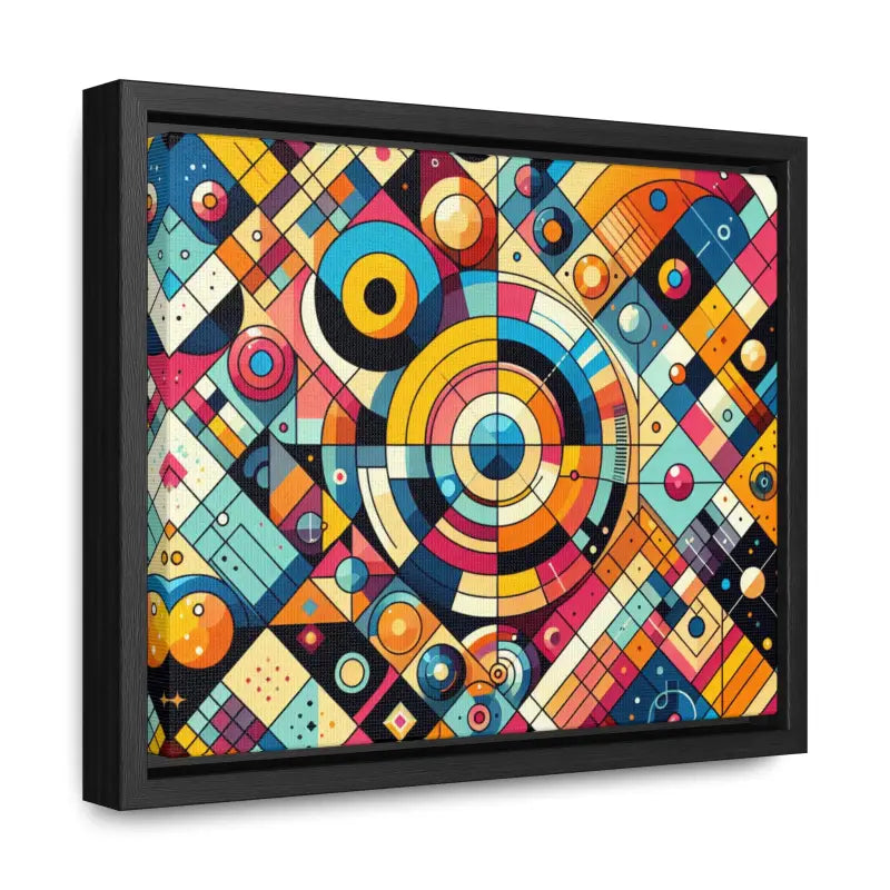 Modern Geometric Gallery Canvas Wraps for Chic Living Spaces