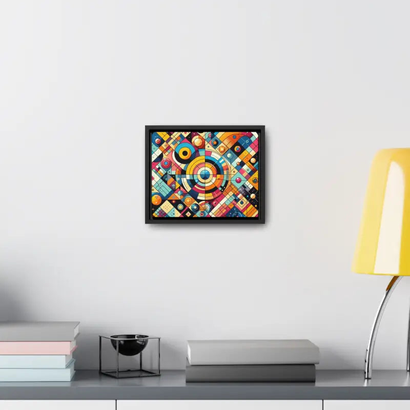 Modern Geometric Gallery Canvas Wraps for Chic Living Spaces