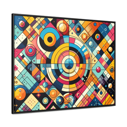 Modern Geometric Gallery Canvas Wraps for Chic Living Spaces