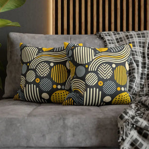Modern Geometric Pillowcase Spun Polyester Home Decor - Dipaliz - Pillowcases & Shams