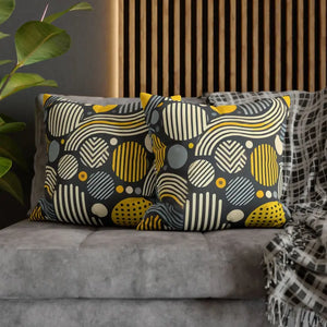 Modern Geometric Pillowcase Spun Polyester Home Decor - Dipaliz - Pillowcases & Shams