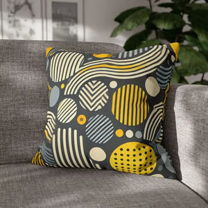 Modern Geometric Pillowcase Spun Polyester Home Decor - Dipaliz - Pillowcases & Shams