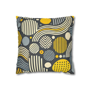 Modern Geometric Pillowcase – Spun Polyester - Dipaliz - Pillowcases & Shams
