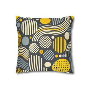 Modern Geometric Pillowcase – Spun Polyester - Dipaliz - Pillowcases & Shams