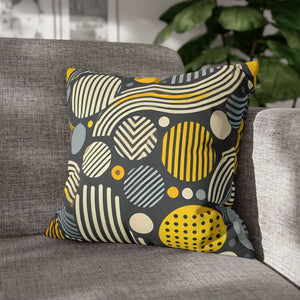 Modern Geometric Pillowcase – Spun Polyester - Dipaliz - Pillowcases & Shams
