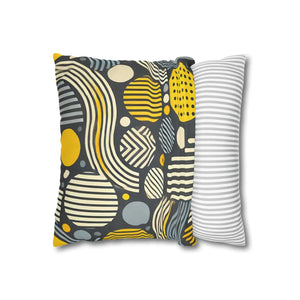 Modern Geometric Pillowcase – Spun Polyester - Dipaliz - Pillowcases & Shams