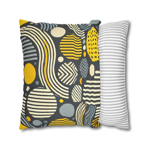 Modern Geometric Pillowcase – Spun Polyester - Dipaliz - Pillowcases & Shams