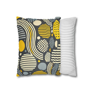 Modern Geometric Pillowcase – Spun Polyester - Dipaliz - Pillowcases & Shams