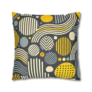 Modern Geometric Pillowcase – Spun Polyester - Dipaliz - Pillowcases & Shams