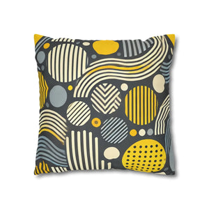 Modern Geometric Pillowcase – Spun Polyester - Dipaliz - Pillowcases & Shams