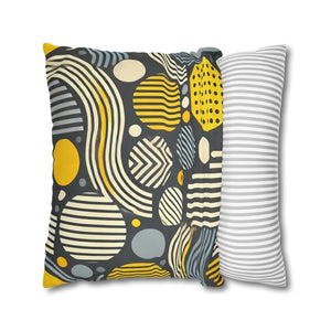 Modern Geometric Pillowcase – Spun Polyester - Dipaliz - Pillowcases & Shams