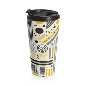 Insulated Stainless Steel Travel Mug - Sleek Durable - Dipaliz - Tumblers