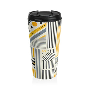 Insulated Stainless Steel Travel Mug - Sleek Durable - Dipaliz - Tumblers