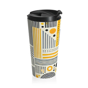 Insulated Stainless Steel Travel Mug - Sleek Durable - Dipaliz - Tumblers