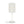 Modern Table Lamp - Stylish Home Decor Led Bulb Ready - Dipaliz - White / one Size - Lamps