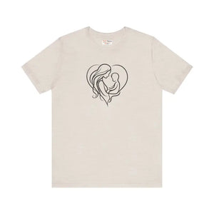 Child Love Tee Unisex Jersey Short Sleeve with Casual Flair - Dipaliz - Heather Dust / Xs - T-shirts