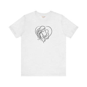 Child Love Tee Unisex Jersey Short Sleeve with Casual Flair - Dipaliz - Ash / Xs - T-shirts