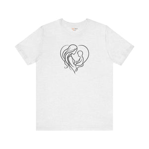 Soft Cotton Child Love Tee - Unisex Jersey Short - Dipaliz - T-shirts