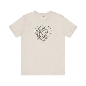 Soft Cotton Child Love Tee - Unisex Jersey Short - Dipaliz - T-shirts