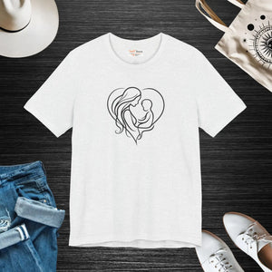 Soft Cotton Child Love Tee - Unisex Jersey Short - Dipaliz - T-shirts