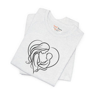 Soft Cotton Child Love Tee - Unisex Jersey Short - Dipaliz - T-shirts