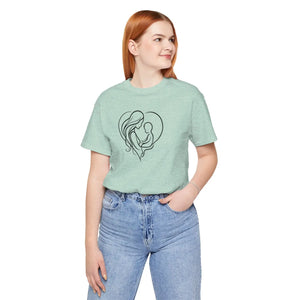 Soft Cotton Child Love Tee - Unisex Jersey Short - Dipaliz - T-shirts